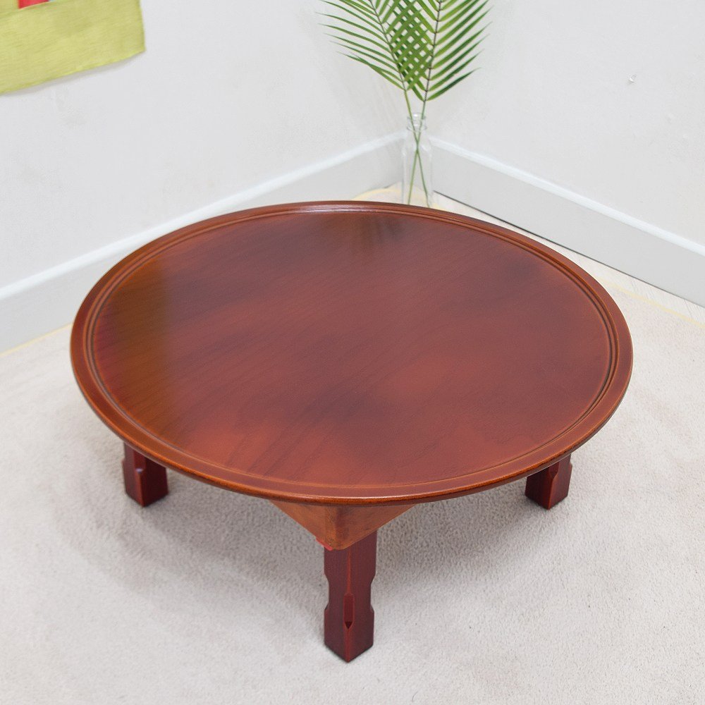 온결 8각 원형 소반 R 400mm x H 180mm, 엔틱, 1개 상세 이미지 2