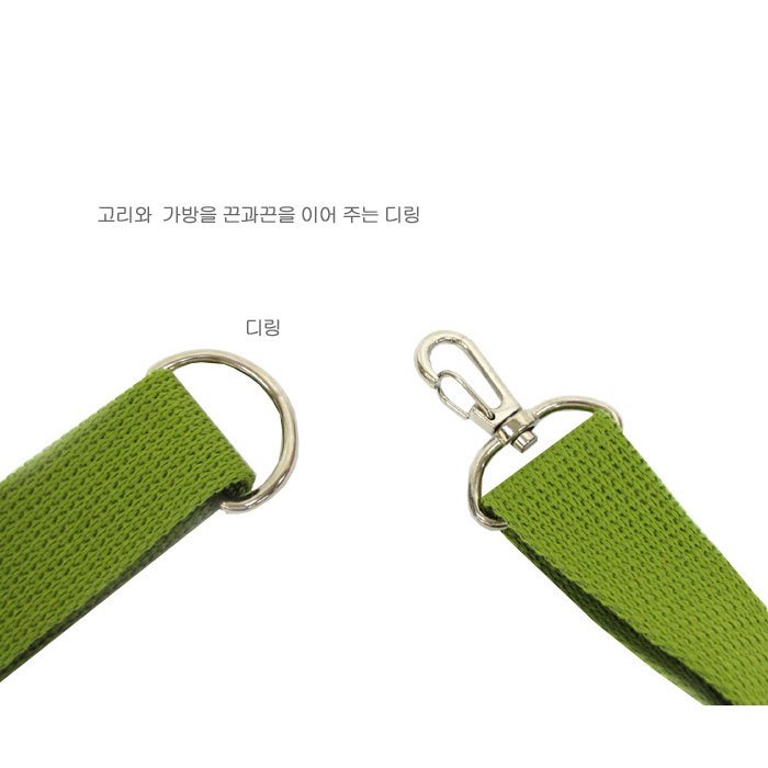 디링 D링 국산가방부자재, 1개, 니켈 20mm 상세 이미지 1