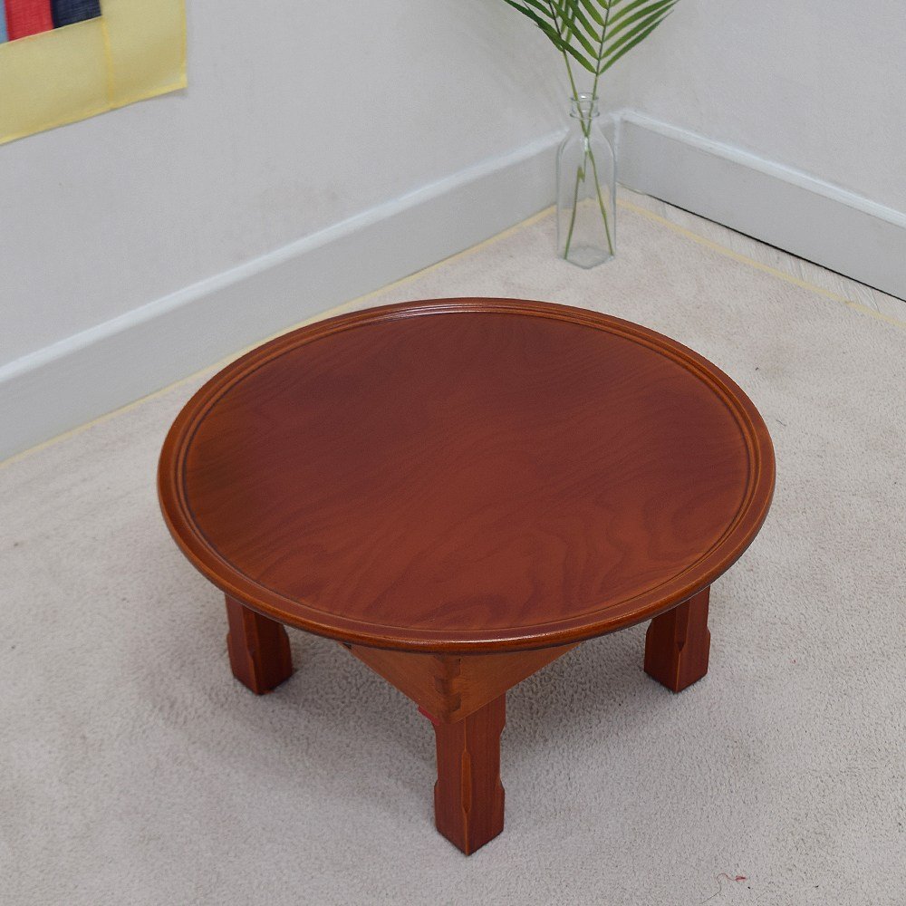 온결 8각 원형 소반 R 400mm x H 180mm, 엔틱, 1개 상세 이미지 1