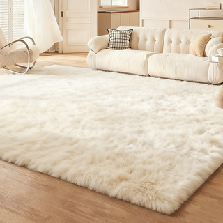 하루꿈 포근한 장모 러그 사계절 고급 카페트 대형 거실 침실 침대옆 인테리어 카페트 미끄럼방지 층간소음방지 폭신한 털러그할인