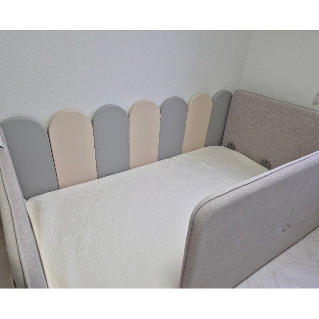 알로팡 벽쿠션 벽가드 벽매트 울타리 (가로 30cm x 세로 80cm) 그레이, 베이지 7개, 1개할인· 16:02:15 상세 이미지 2